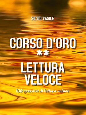 cover image of CORSO D'ORO ** LETTURA VELOCE